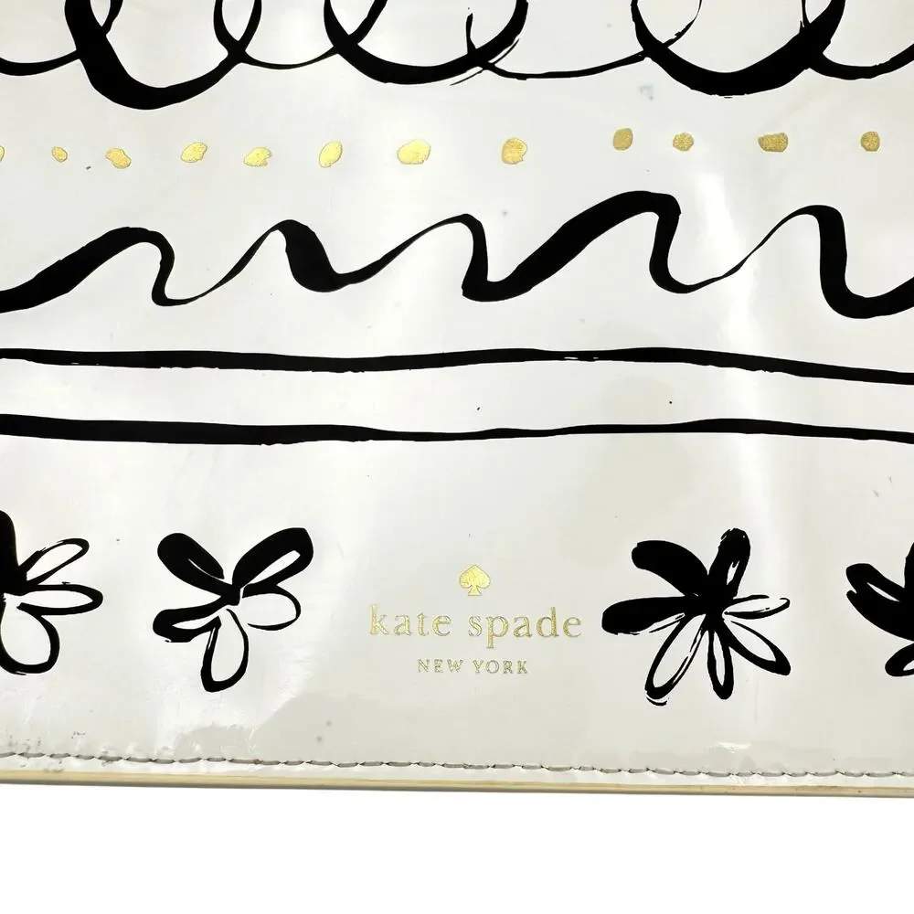 Kate Spade New York Daisy Place Pencil Pouch Storage Bag